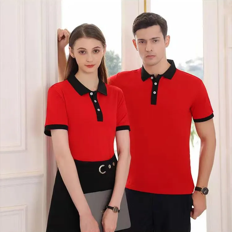 polo衫工作服定制团体工衣装翻领速干短袖广告文化衫印字logo刺绣