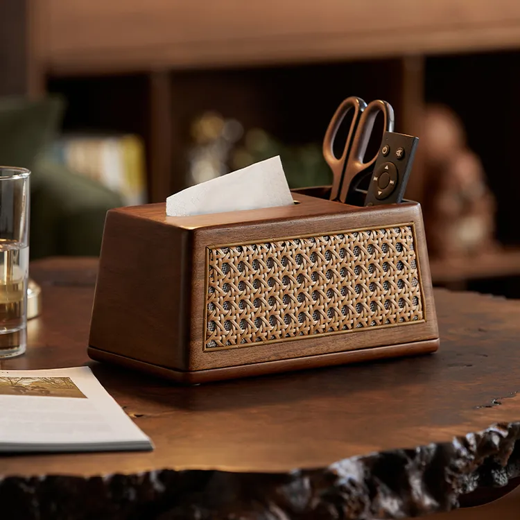 多功能纸巾盒桌面家用客厅高颜值创意抽纸盒轻奢高级感茶几收纳盒
