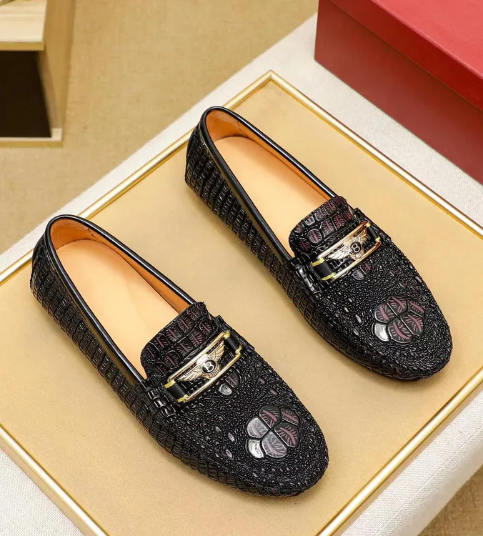 欧洲站2025爆款夏季新款男士潮流一脚蹬豆豆鞋时尚百搭真皮休闲鞋