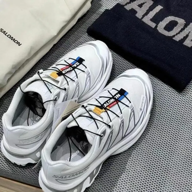 SALOMON/萨洛蒙 XT-6 GTX 防水冰川银男女同款户外休闲鞋475811