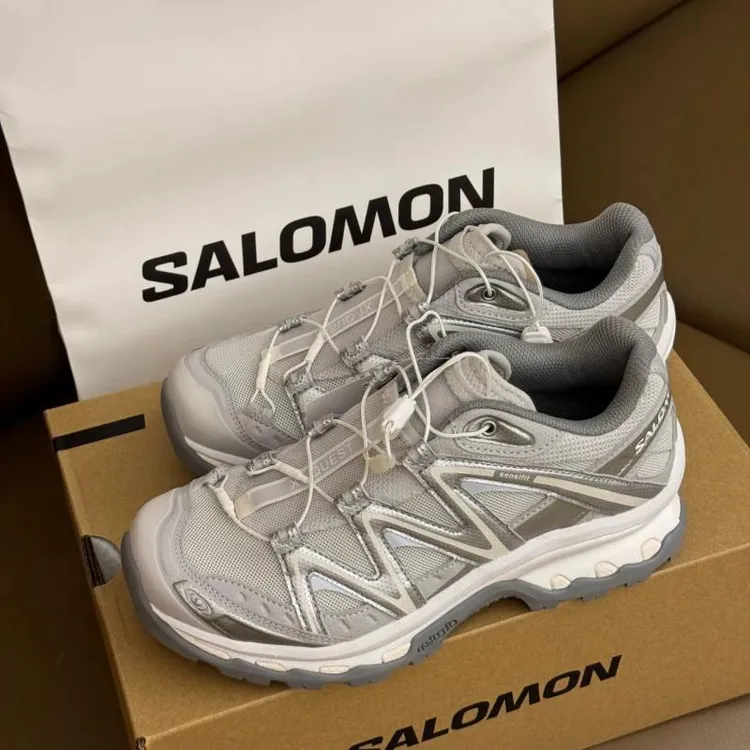 SALOMON/萨洛蒙 XT-QUEST 黎明蓝银色 户外机能跑鞋徒步鞋 477757