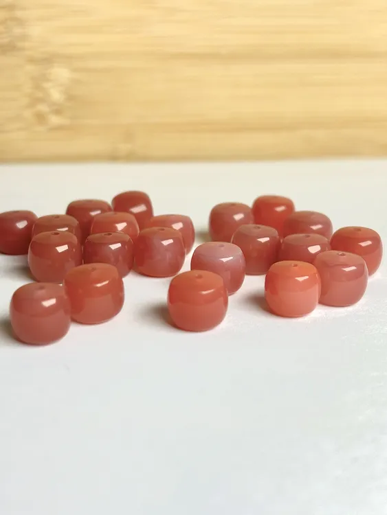 粉糯玛瑙精工老型9.5m尺寸，满色满肉爆粉款，浩渝精选，货头品质