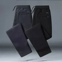 【发货快】春秋款灯芯裤直筒宽松休闲裤条绒卫裤高弹力男士百搭外穿
