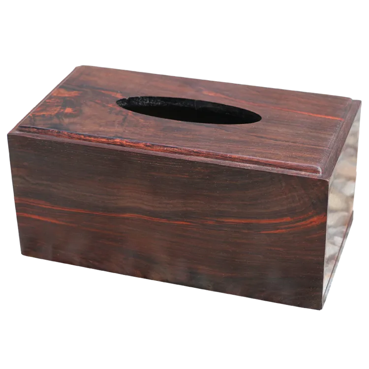 红木纸巾盒大红酸枝木质抽纸盒客厅复古家用办公纸抽盒餐纸盒简约
