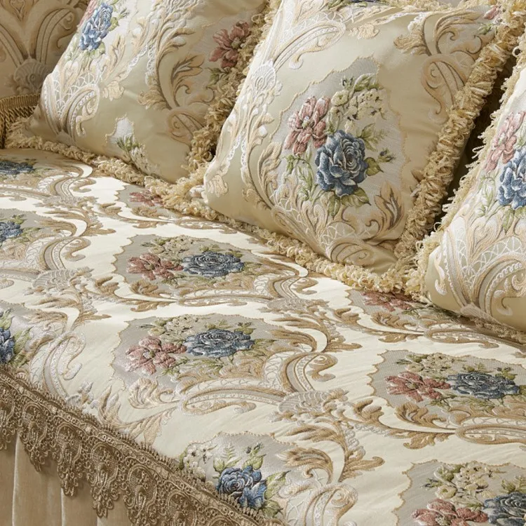 罗雅妮沙发套盖布四季通用沙发垫高档真皮防滑加厚欧式靠背巾全盖