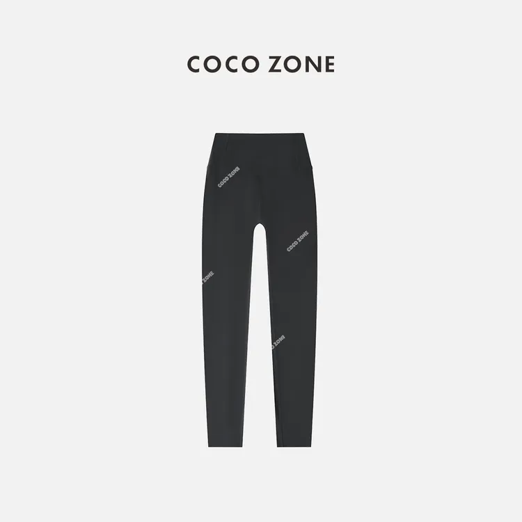 COCO ZONE 刘一一“王牌鲨鱼裤”微压瘦腿运动时尚瑜伽芭比裤Y10101