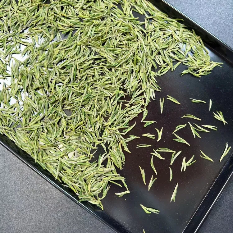 溪龙核心产区明前安吉白茶高白化小芽兰花香鲜甜