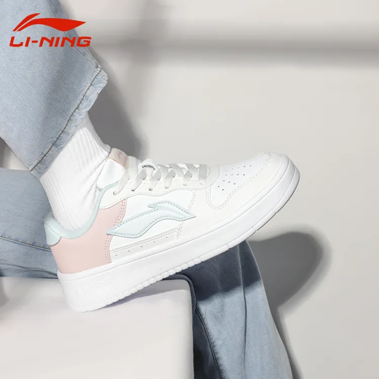 李宁女鞋板鞋官方正品2025秋季新款空军一号百搭休闲鞋运动小白鞋
