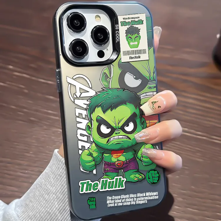 绿巨人iphone15/13手机壳男女款适用iphone14/12小众11oppo外壳