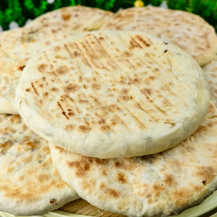 350g温州永嘉麦饼烧饼梅干菜五花肉馅多咸菜馅楠溪江特产美食糕点