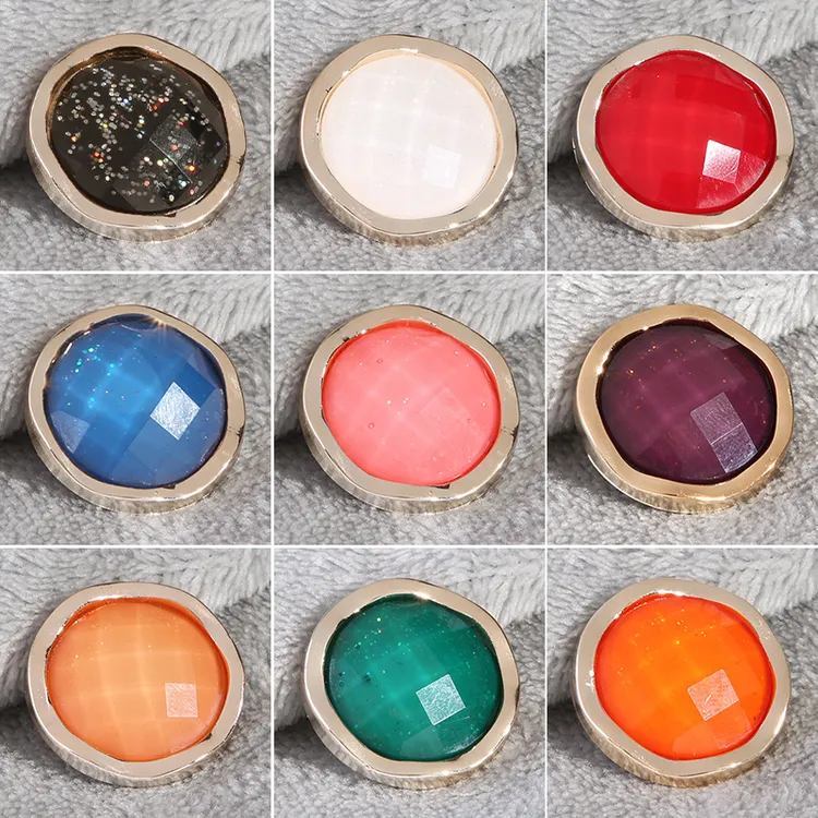 圆形睡衣纽扣上衣女毛衣百搭扣子装饰毛呢大衣外套高档小钮扣配件