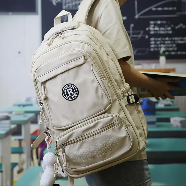 加大款双肩包旅行背包高个子大容量多隔层书包高中生旅游包男款潮