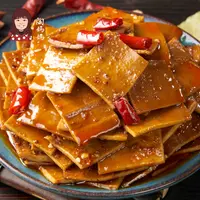 陶妈妈麻辣方豆干180克*3袋开袋即食传统小吃入味手工卤味