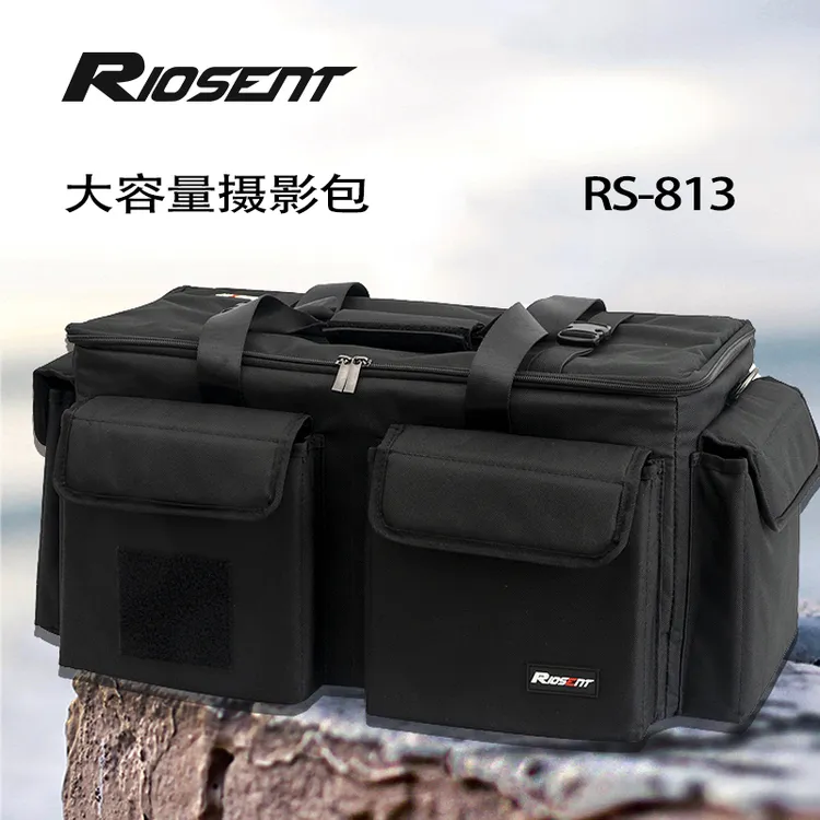 RIOSENT/锐森特RS-813摄像机包摄影包器材包单反相机包镜头包双肩