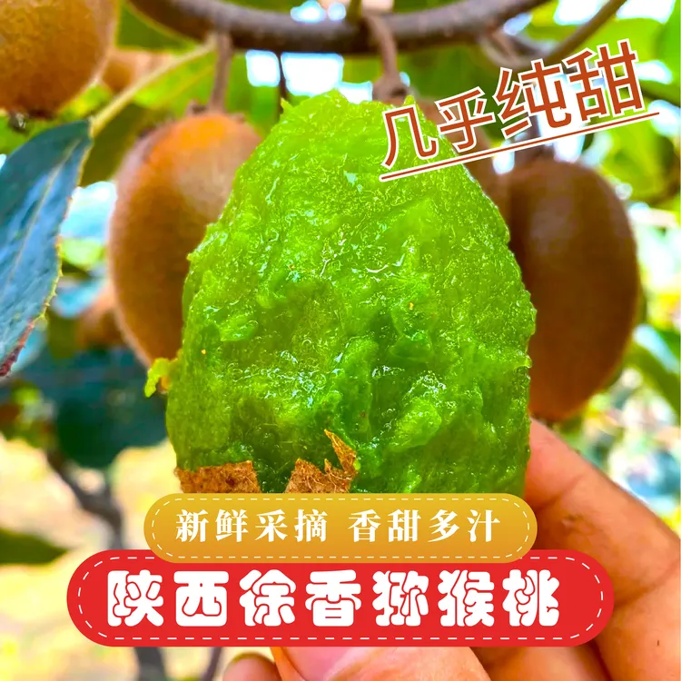 【放软再吃】陕西绿心徐香猕猴桃奇异果单果60克起孕妇水果