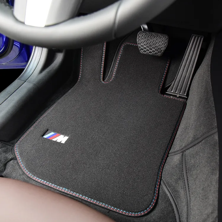 进口丝绒全包围汽车脚垫适用于宝马3系 M3 320LI 330I 325LI 328
