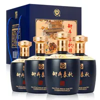 御鼎老字号御鼎老字号御鼎春秋浓香型白酒*4瓶500mL52度