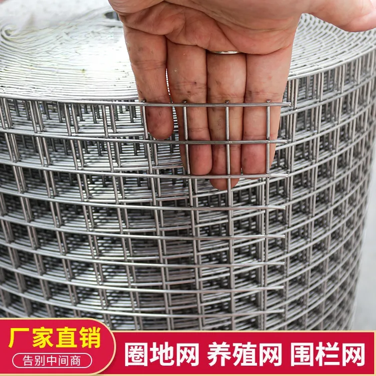 钢丝网围栏养殖网防鼠网养鸡鸭鸟兔笼网阳台防护网铁网格网