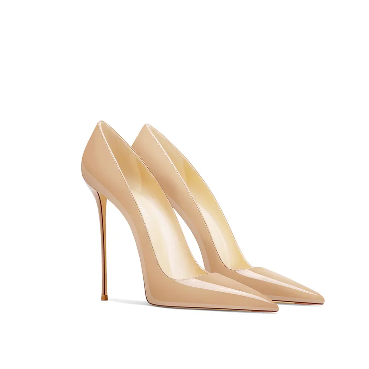 气质细跟高跟鞋尖头女2025春季新款轻奢百搭时尚工作脚宽单鞋不累