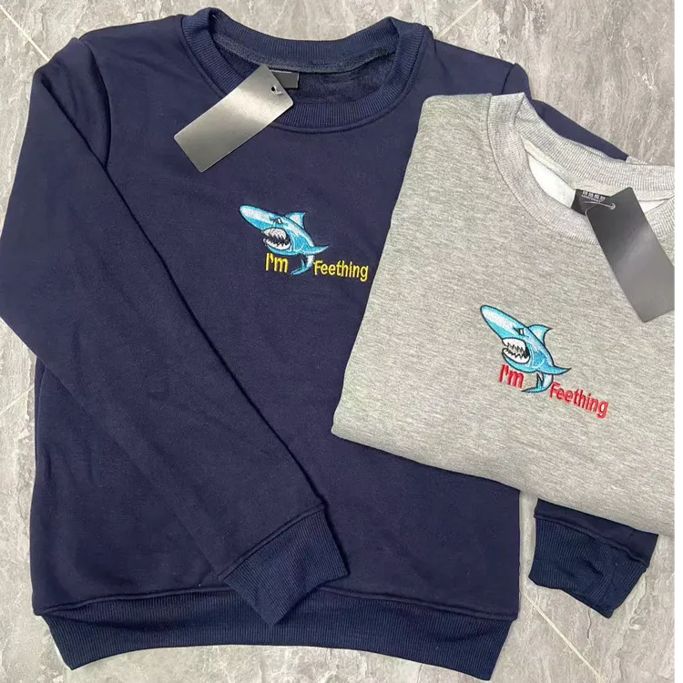 冬季加绒加厚保暖卫衣男圆领宽松潮流长袖重磅入秋季ins百搭上衣