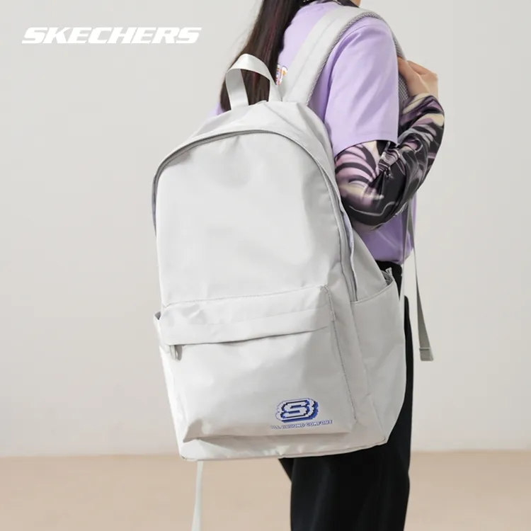  SKECHERS/斯凯奇百搭潮流轻便书包学生背包简约电脑包运动双肩包