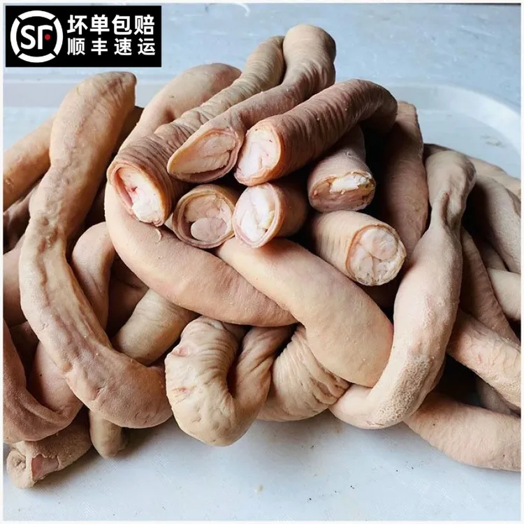 新鲜现宰小黄牛肠半成品4-5分熟小肠肥肠韩式烤牛肠