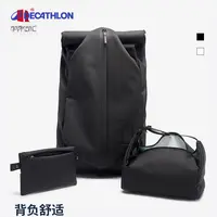 迪卡侬双肩包骑行背包男学生运动女新款旅行休闲包电脑包340027
