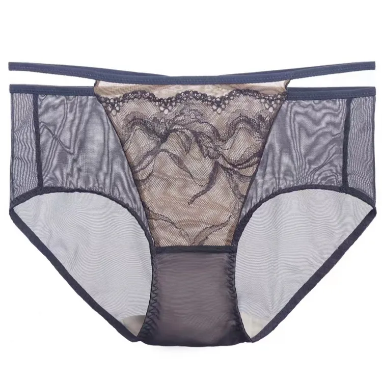 【幽梦同款内裤】时尚性感蕾丝透气中腰内裤底裤6199k