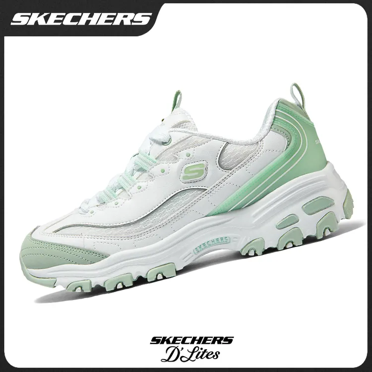 【奶茶熊】斯凯奇夏季舒适透气女鞋时尚轻便休闲运动老爹鞋896289