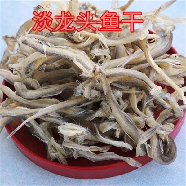 舟山特产带头龙头鱼干淡晒微咸小鱼干九肚鱼虾潺干豆腐鱼干货鲜美