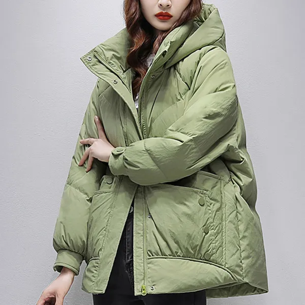 006棉服女2025年新款女装短款棉衣女韩版保暖外套大码宽松棉袄潮