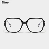 Fakeme【热巴同款】(达人专属)新品板材方框光学镜架学院风kiki