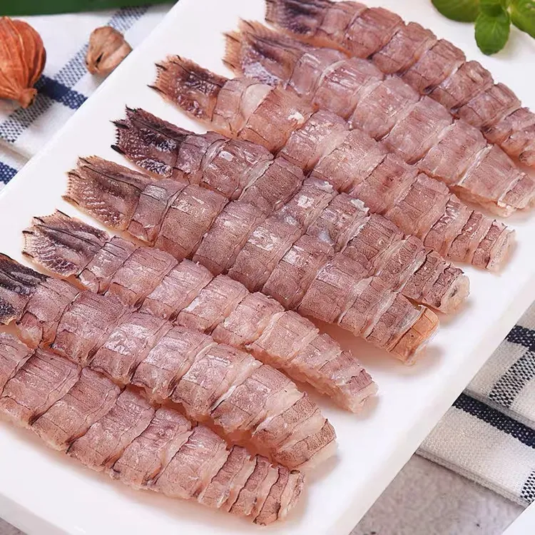 手工现剥新鲜皮皮虾肉冷冻虾爬子肉生鲜爬虾肉海鲜水产整箱
