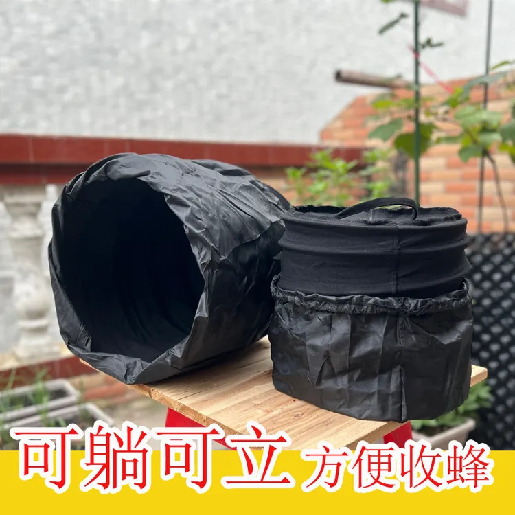 蜜蜂收蜂笼招蜂袋加厚弹簧诱蜂布袋捕土蜂捉野外分蜂群中蜂引蜂笼