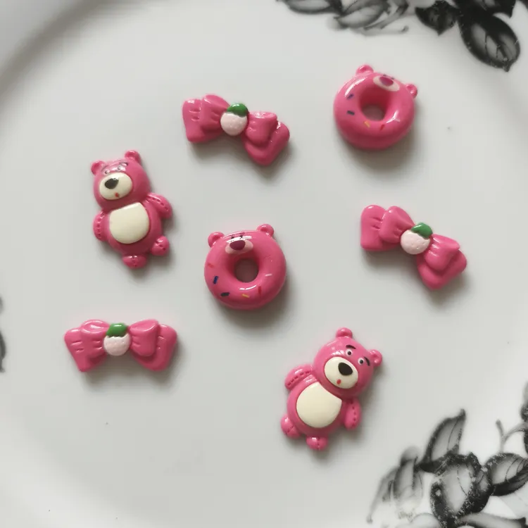 树脂小卡发绳发夹配件