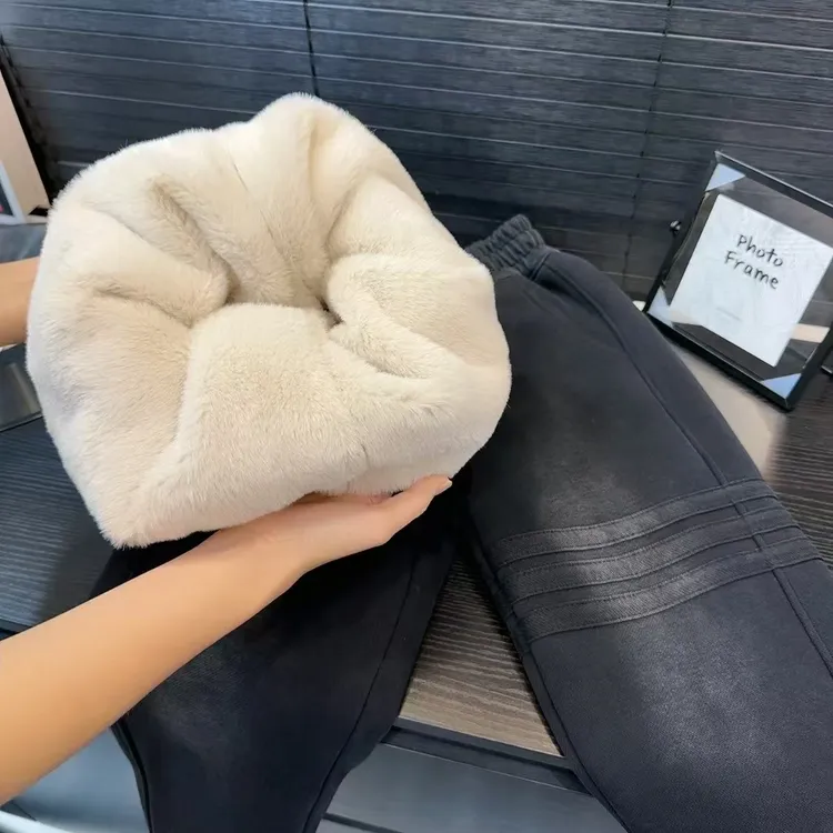 【零下20度加厚850g】冬季兔绒冬款中大童休闲运动裤LenKid- 棉裤