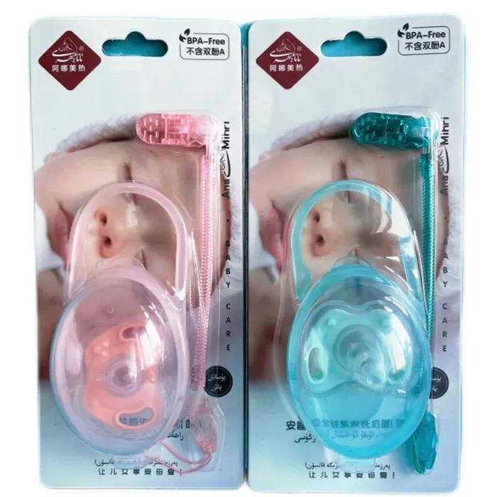 Anamihri阿娜美热硅胶安抚奶嘴（圆头）-AN1170