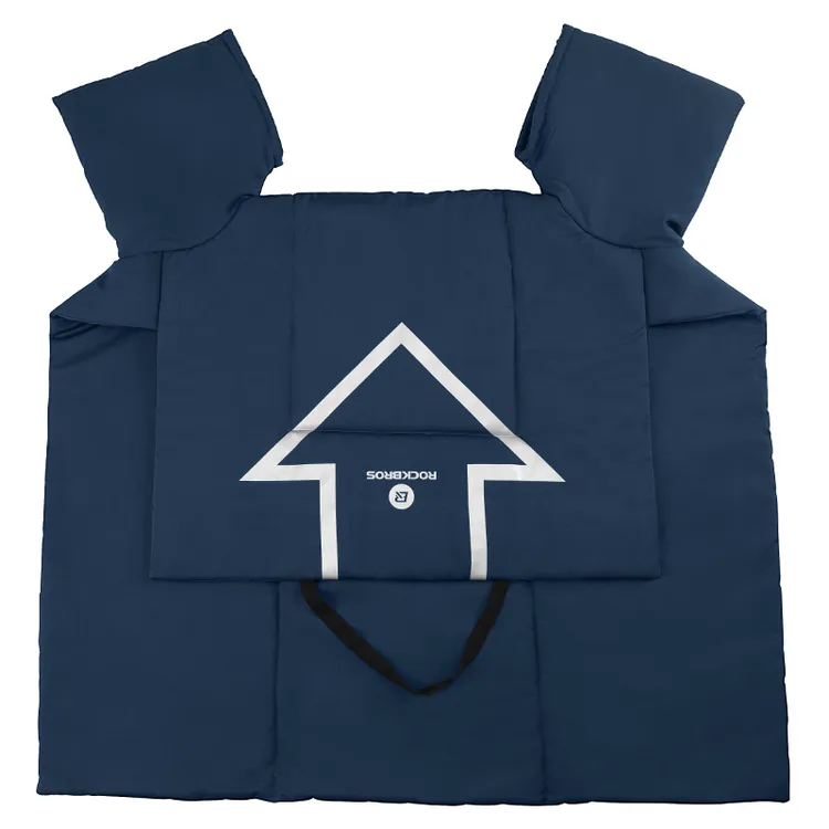 洛克兄弟电动车挡风被冬季加绒加厚防水摩托车踏板车保暖冬电瓶车