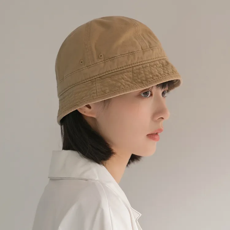 大头围渔夫帽女短帽沿秋季水桶帽秋天遮阳帽女防晒帽日系百搭盆帽