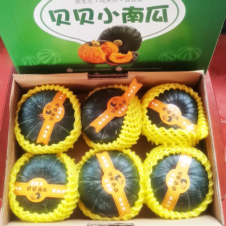 贝贝南瓜小南瓜3斤粉糯蒸煮南瓜宝宝辅食蔬菜食用农产品