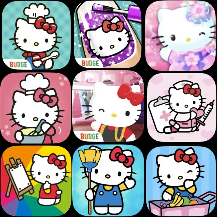 凯蒂猫 HelloKitty游戏 全合集 支持   手机 平板 通用