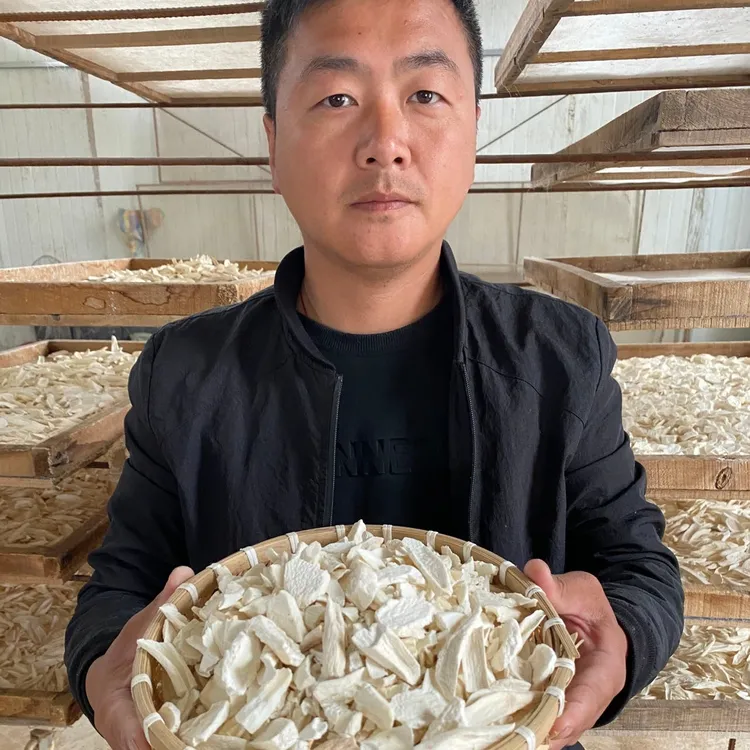 无硫碎片正宗垆土铁棍山药碎片怀山药自然晾晒500克碎片精品碎片