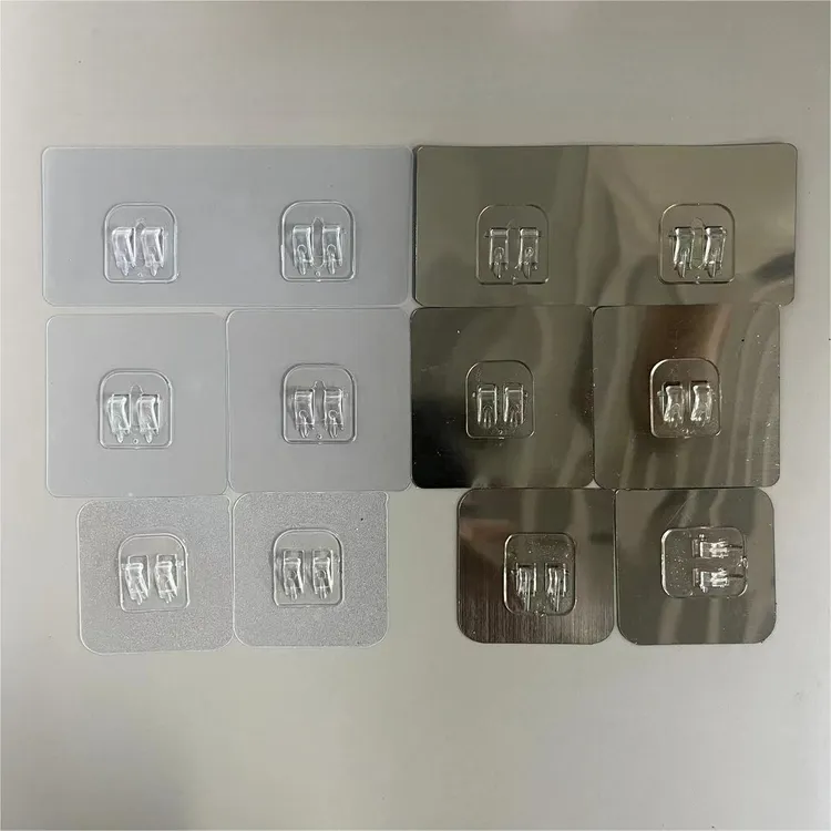 免打孔无痕贴承重置物架贴片拉丝透明扣无痕爪扣挂钩配件多个尺寸