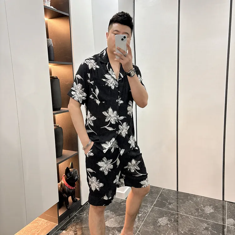 《特价L》高档短袖短裤可外穿家居服高品质