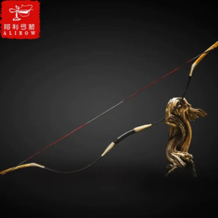 阿利弓箭骑射汉弓115厘米长传统入门练习户外运动