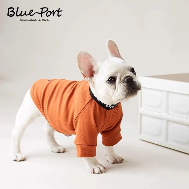 Blueport宠物狗狗衣服泰迪比熊雪纳瑞小型犬打底衫秋冬小狗衣服cp