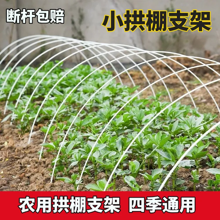 支架拱杆竿大棚骨架内棚套棚菜棚批发保温棚玻璃纤维杆园艺农用