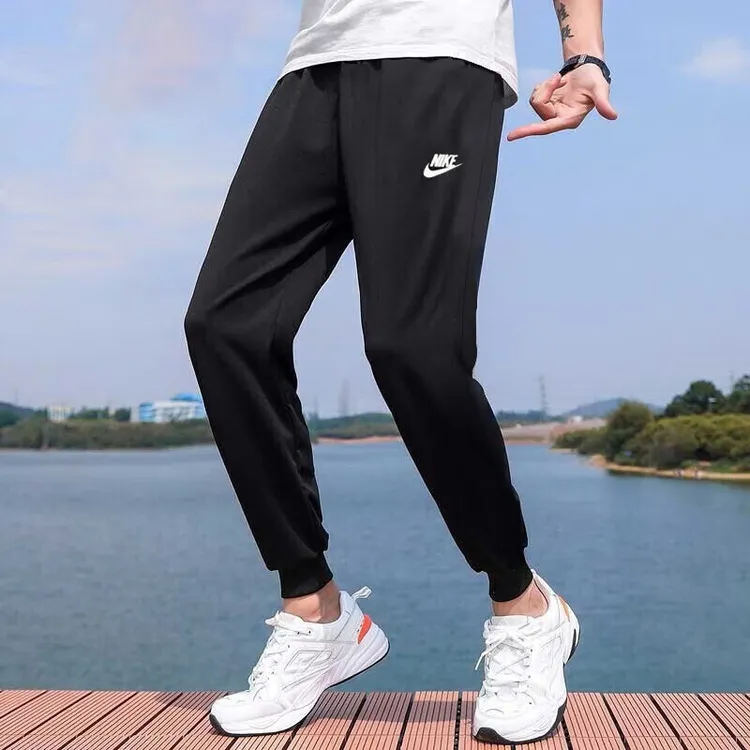 NIKE/耐克男裤 夏季新款跑步运动裤薄款透气休闲裤束脚快干长裤fz