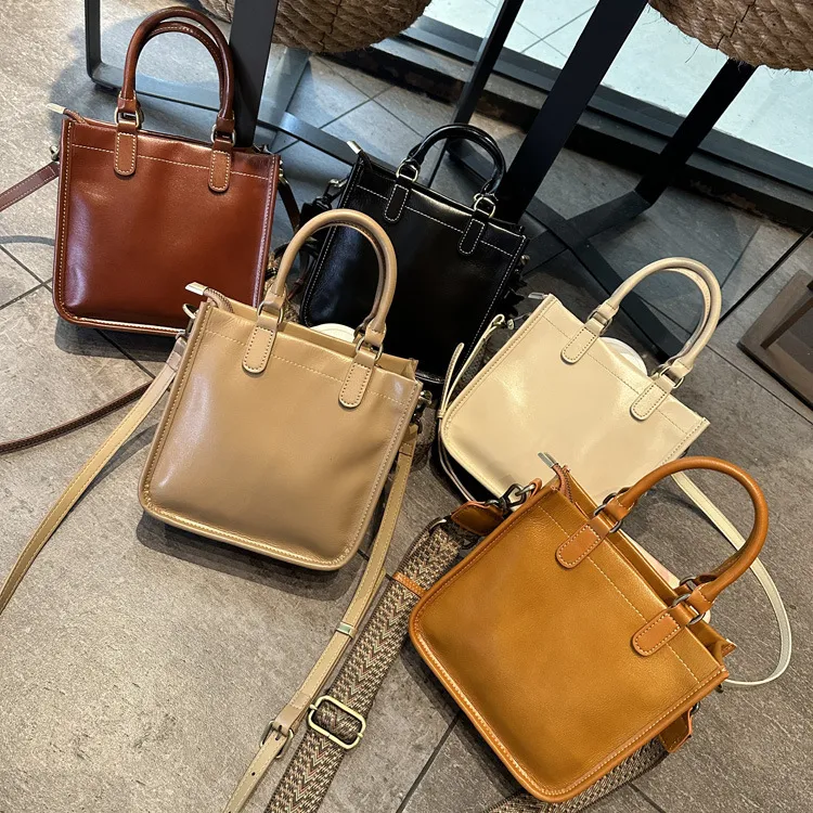 春夏休闲秋冬斜挎包方形手提女包小众小包包女潮流托特包百搭时尚