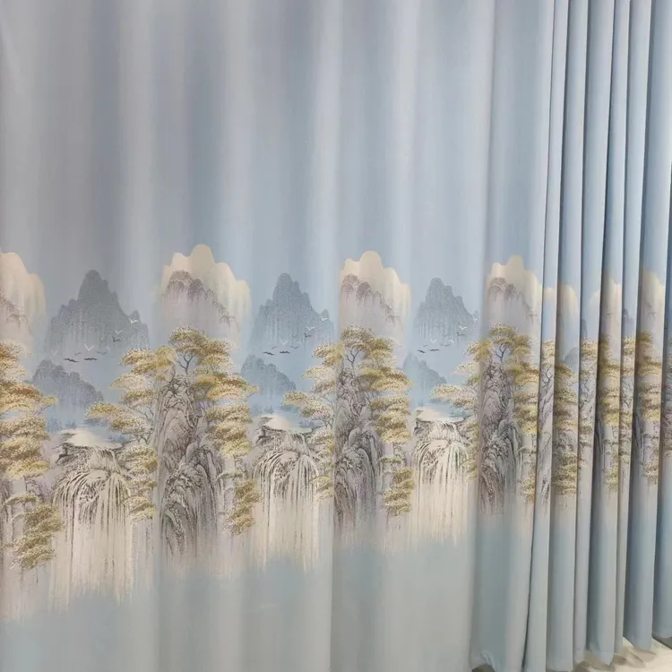 新款加厚窗帘家有靠山全遮光窗帘